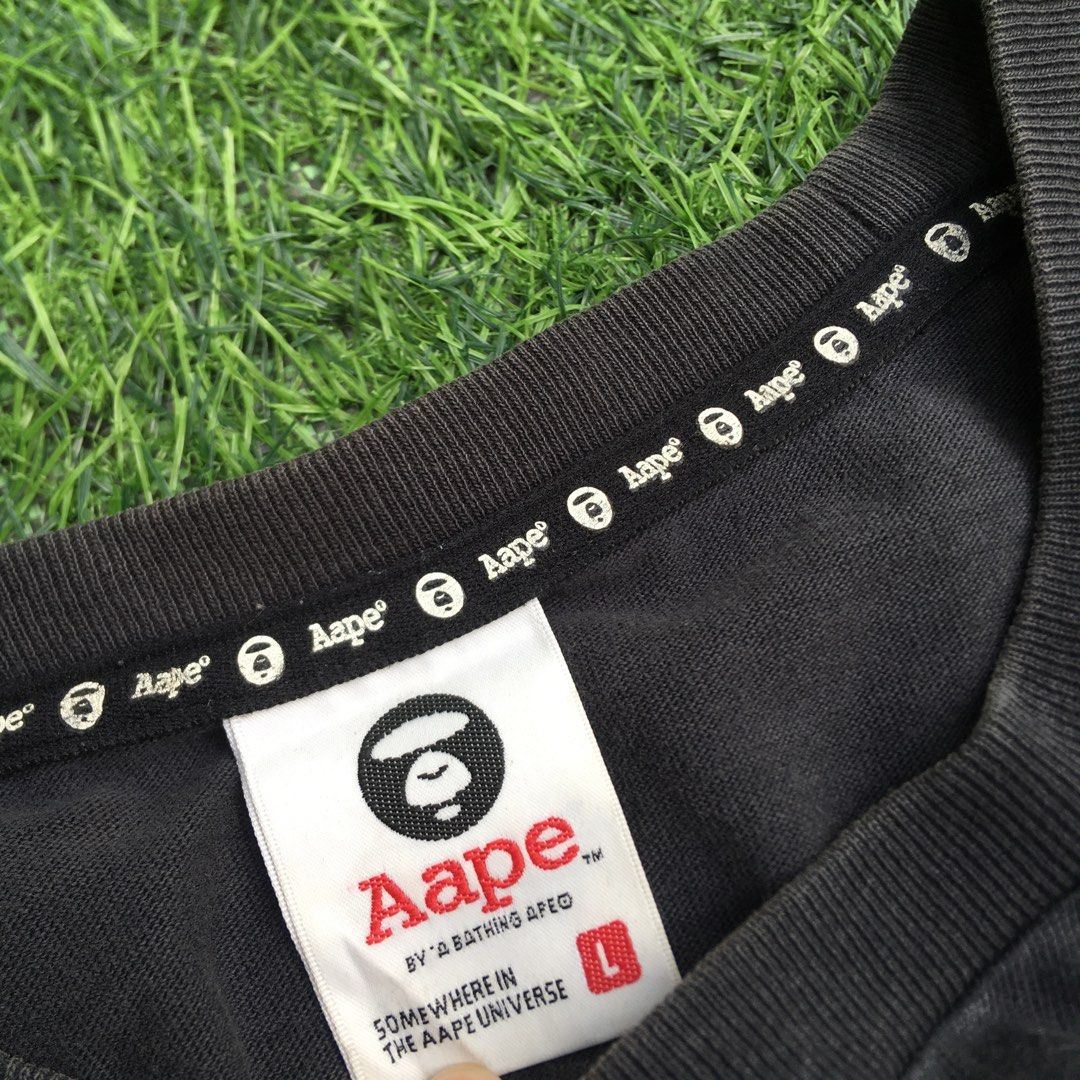 AAPE BY A BATHING APE (Category: Tshirts & Polo Shirts ) located in Mariveles. Submitted by thrift.to.brand_ (Listing ID 1469510319, Image 3). Description: ₱200 FREE SHIP LENGTH 30 WIDTH 21 ISSUE ON PRINT CHECK ALL DETAILS NO LAST PRICE MOP: GCASH ONLY PAYMENT FIRST NO COD MOD: J&T.