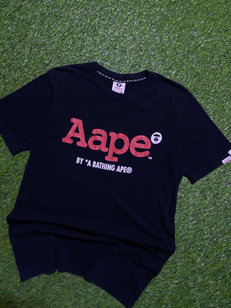 Aape By A Bathing Ape Black Graphic Tee (Category: Tshirts & Polo Shirts ) located in Manila. Submitted by franzenbal30332 (Listing ID 1469535799, Image 2). Description: AAPE SIZE M WIDTH - 18 LENGTH - 27 COLOR RATE 9.8 EXCELLENT CONDI NO ISSUE.