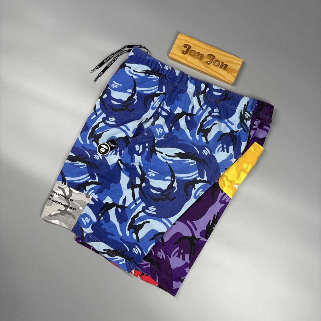 Aape Multi Color Camouflage (Category: Activewear) located in Cavite. Submitted by onebeancent (Listing ID 1469396803, Image 2). Description: Size: 32 to 36 Waistline Dimension: 20" Length Color: Multi Color Rate: 9.8/10 Issue: None Condition: Like new‼️ Price: 1,750php Additional Shipping Fee (J&T Medium Pouch) 120php Luzon 145php visayas 185php mindanao.