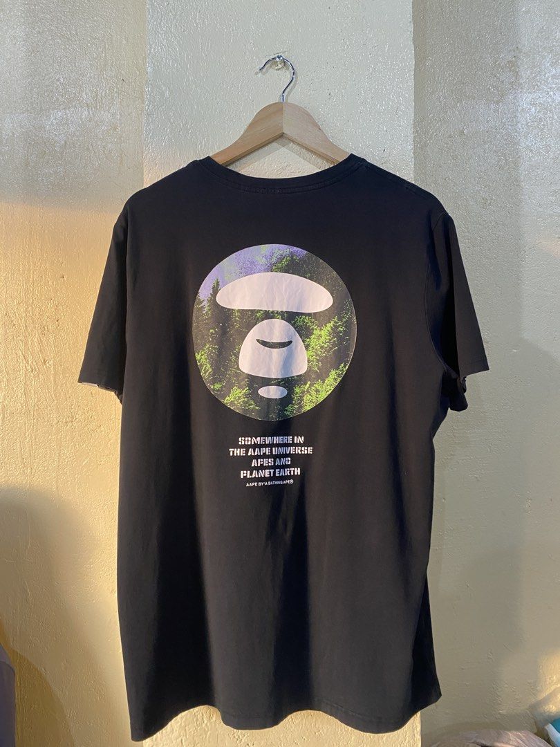 Aape shirt (Category: Tshirts & Polo Shirts ) located in Calapan. Submitted by mnlhabithrift23 (Listing ID 1469513993, Image 3). Description: Width : 22 Length : 27 Color rate : 9/10 Issue : none color may change due to lighting .