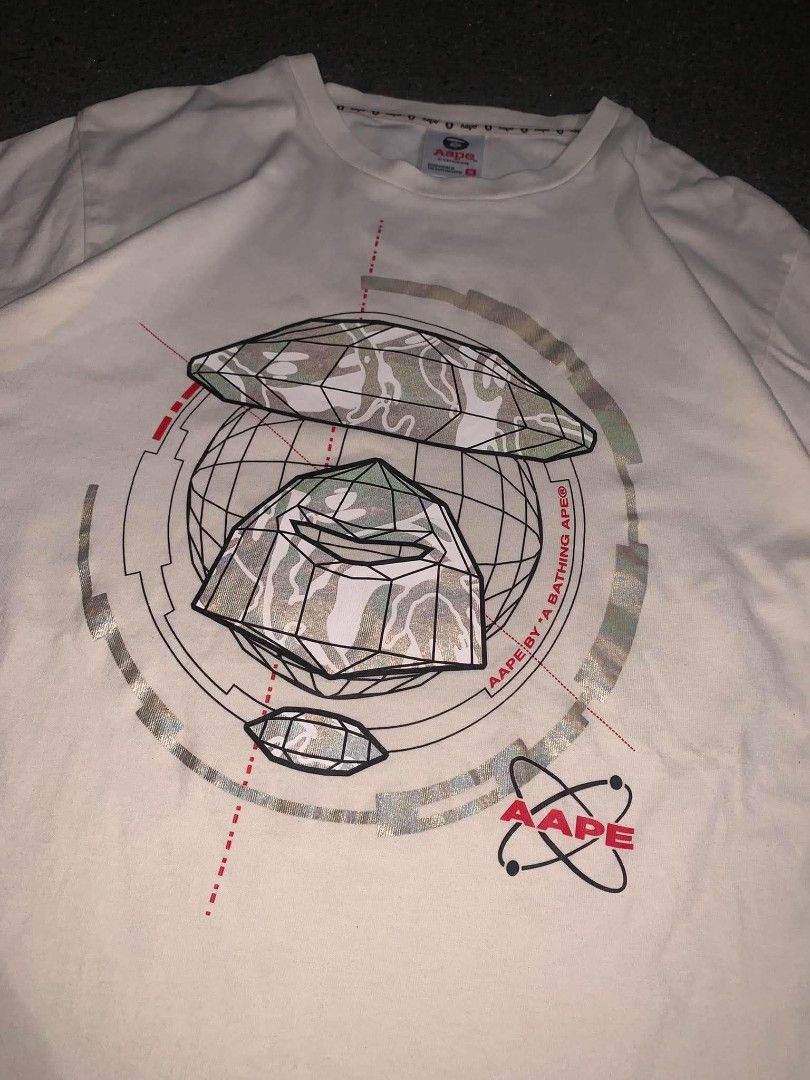 AAPE TSHIRT (Category: Tshirts & Polo Shirts ) located in Paranaque City. Submitted by ano_tara7 (Listing ID 1469551284, Image 2). Description: Aape Size: Medium Dimes: 27×22 No issue.