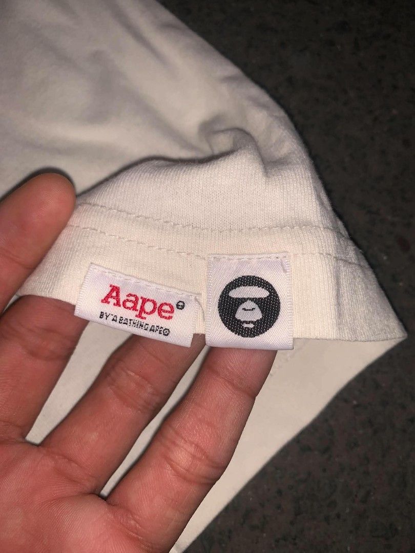 AAPE TSHIRT (Category: Tshirts & Polo Shirts ) located in Paranaque City. Submitted by ano_tara7 (Listing ID 1469551284, Image 3). Description: Aape Size: Medium Dimes: 27×22 No issue.