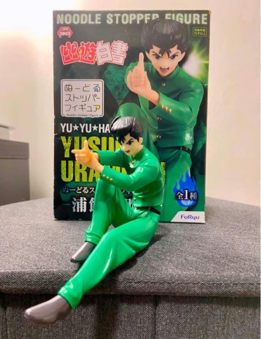 Action Figure - Yusuke Urameshi (Category: Figurines & Statues) located in Tiaong. Submitted by boxofeverything (Listing ID 1469415073, Image 1). Description: ₱800 shipping via LBC/JRS(payment first) or meet up San pablo city, Laguna. Item from japan, Good condition Brandnew, No issue. Pm me📩.