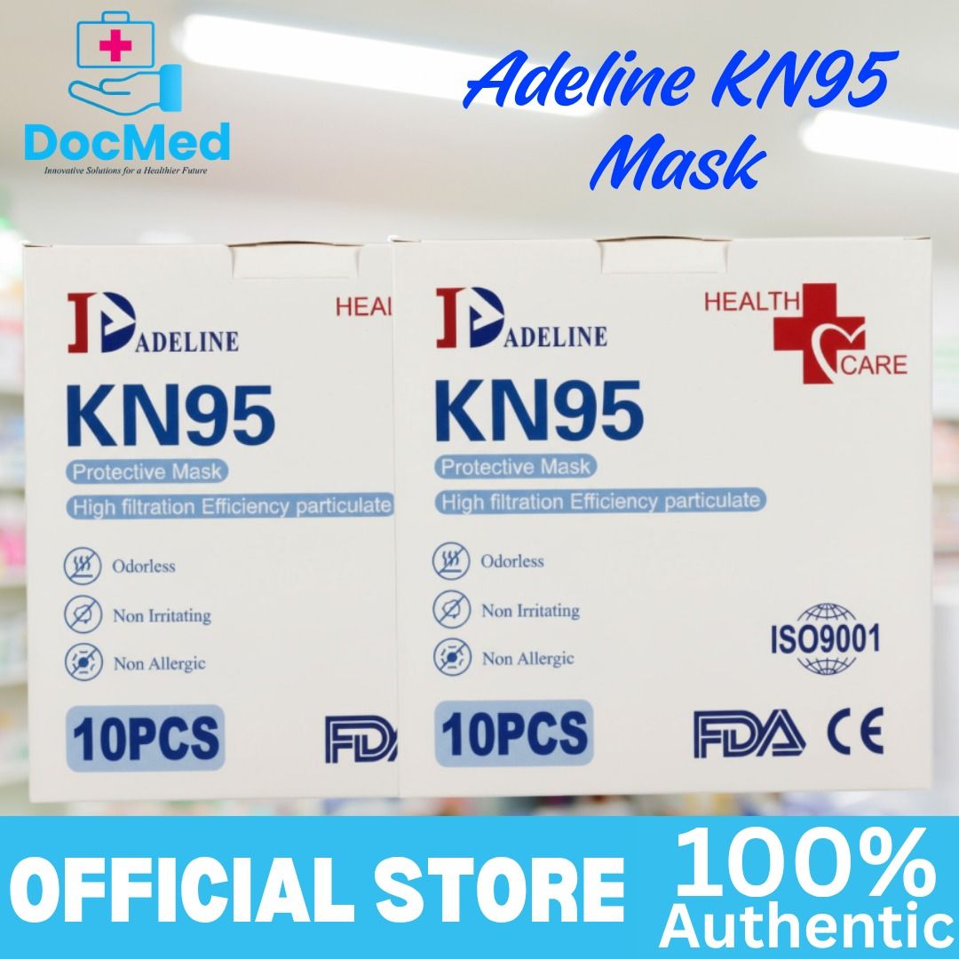 ADELINE KN95 MASK 10 PCS PER BOX (Category: Medical Supplies & Tools) located in Quezon City. Submitted by marketings84097 (Listing ID 1469467759, Image 3). Description: .