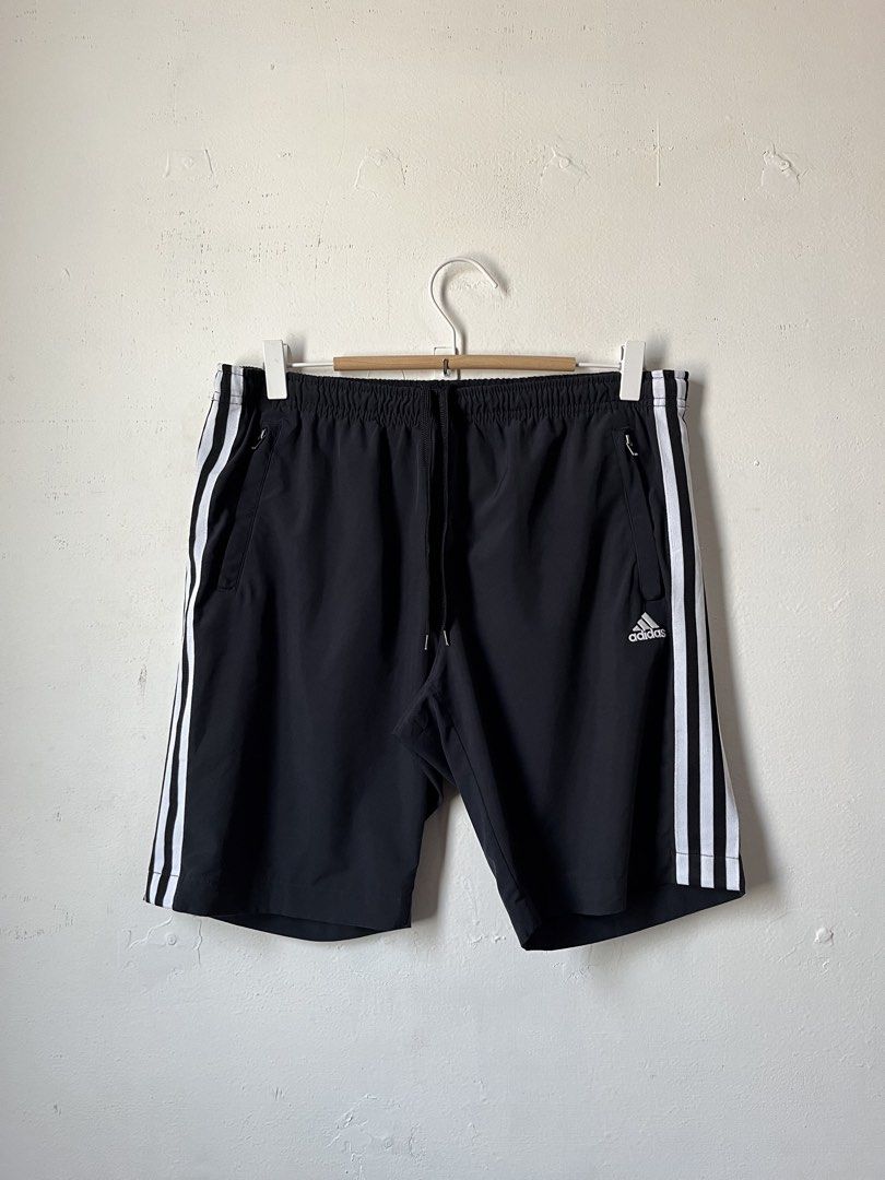 Adidas AEROREADY Essentials 3-Stripes Shorts (Category: Activewear) located in Cagayan de Oro. Submitted by vigo999 (Listing ID 1469423661, Image 3). Description: Adidas AEROREADY Essentials 3-Stripes Shorts Size M/30 Condition: Excellent Color rate: 9.5/10 No issues Dimes: 30-34x18 Hem: 11.