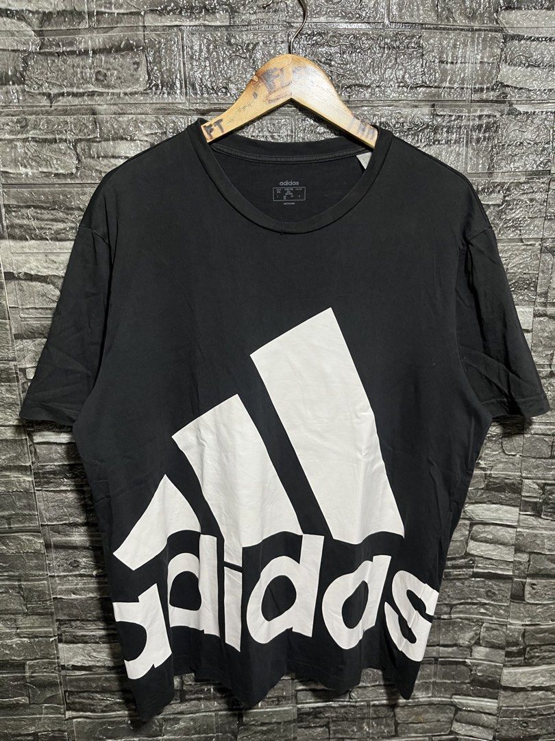 Adidas Big Logo Shirt (Category: Tshirts & Polo Shirts ) located in Manila. Submitted by flex_curation (Listing ID 1469444895, Image 1). Description: 22x26 IN VERY GOOD CONDITION BACOOR CAVITE LOC.