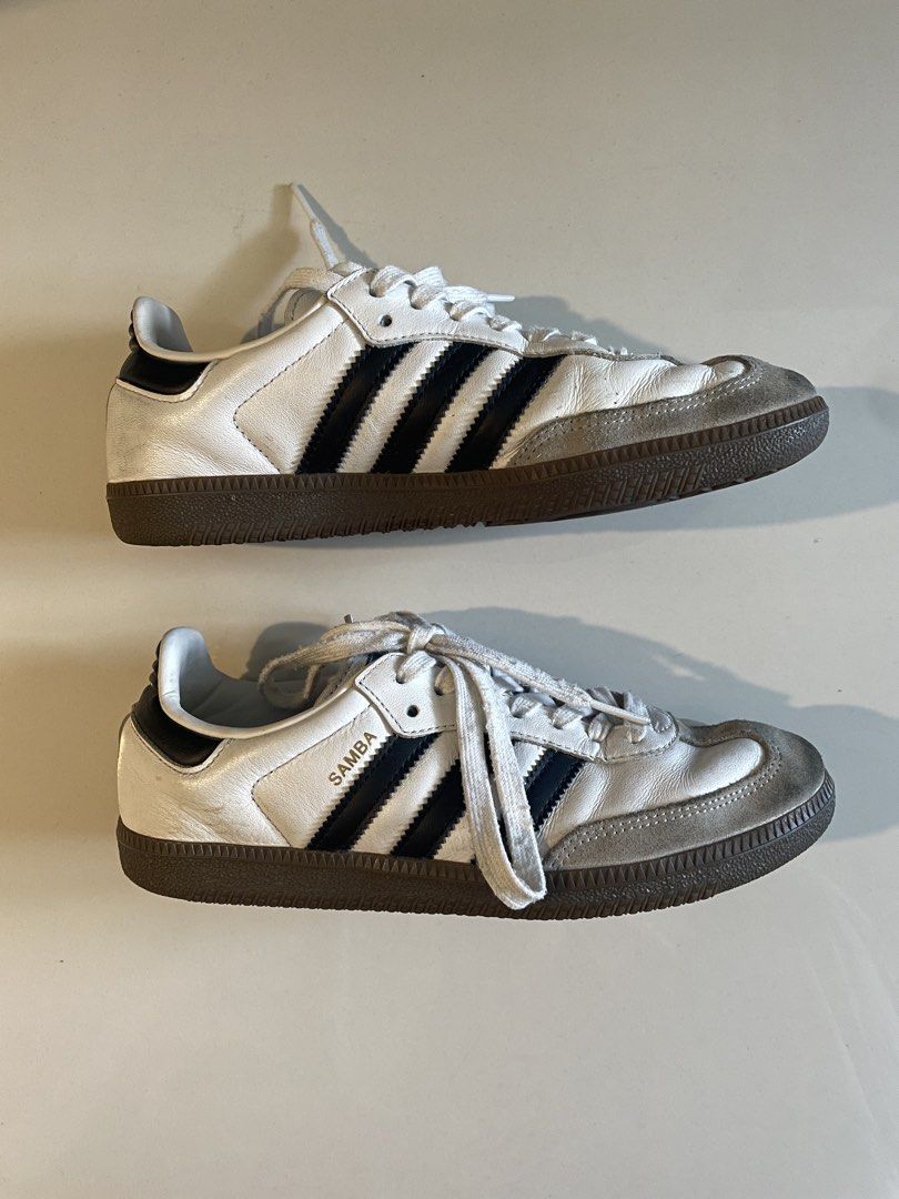 adidas samba og EU 38 (Category: Sneakers) located in Manila. Submitted by happymoon_0ae0c8 (Listing ID 1469442127, Image 2). Description: - negotiable - pre-loved with normal wear, scuffing and stains on the suede - no damage .