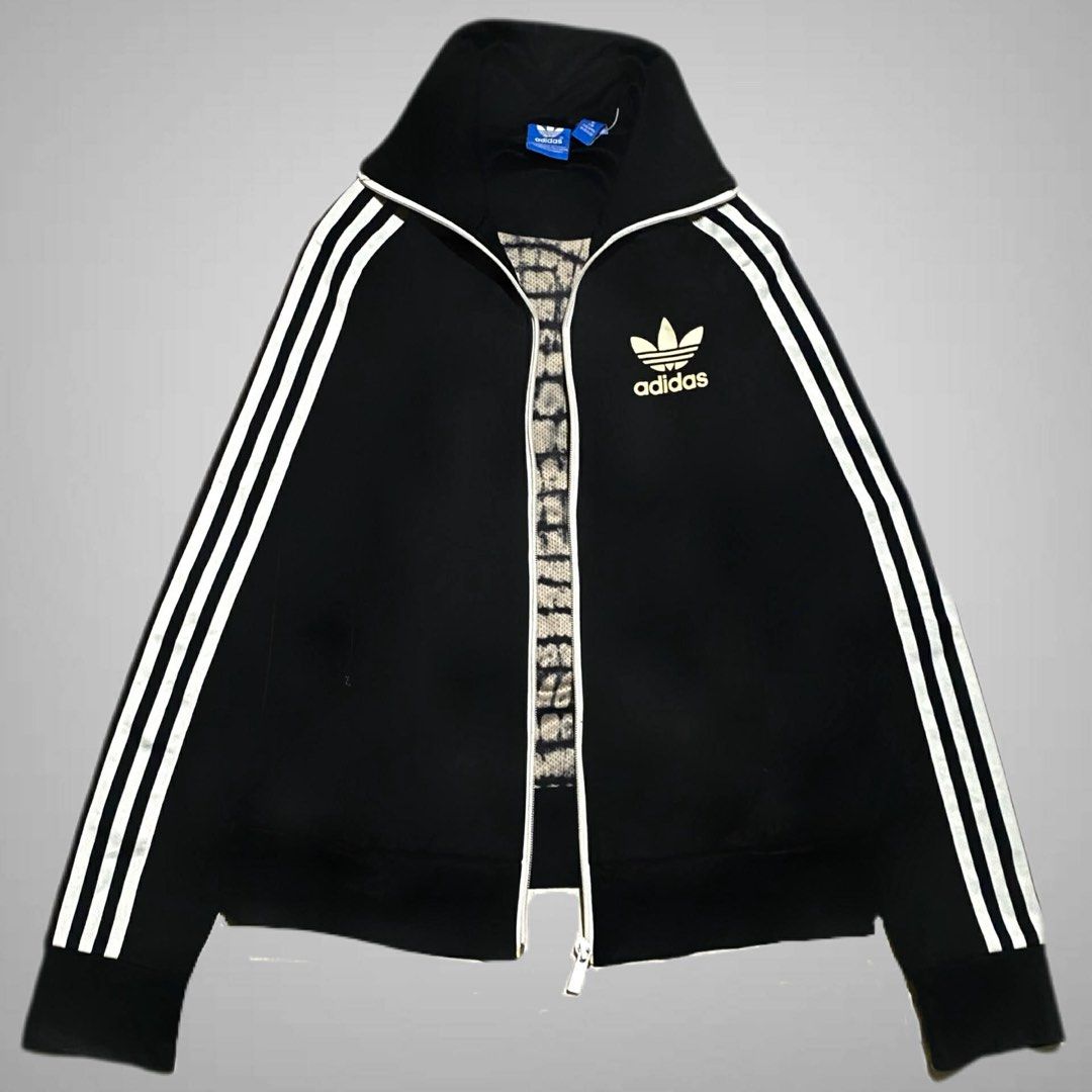 Adidas Track Jacket XS (Category: Coats, Jackets and Outerwear) located in Mabalacat. Submitted by stellargarments (Listing ID 1469427692, Image 2). Description: Length : 25 Width : 18 Condition : 9/10 GANDA NG DETAILS! SNAKE INNER MEDJ MAKAPAL LOGO WITH 3 LINES EMBROIDERED COMPLETE TAGS WITH 2 ZIPPERED POCKETS ANGAS NG INNER! SUPER NICE & KINIS! VERY COMFY & SMOOTH ON SKIN SLIGHT DISCOLORATION CHECK LAST SLIDE DUN LANG PO HINDI PANSININ 🥰 NEED 