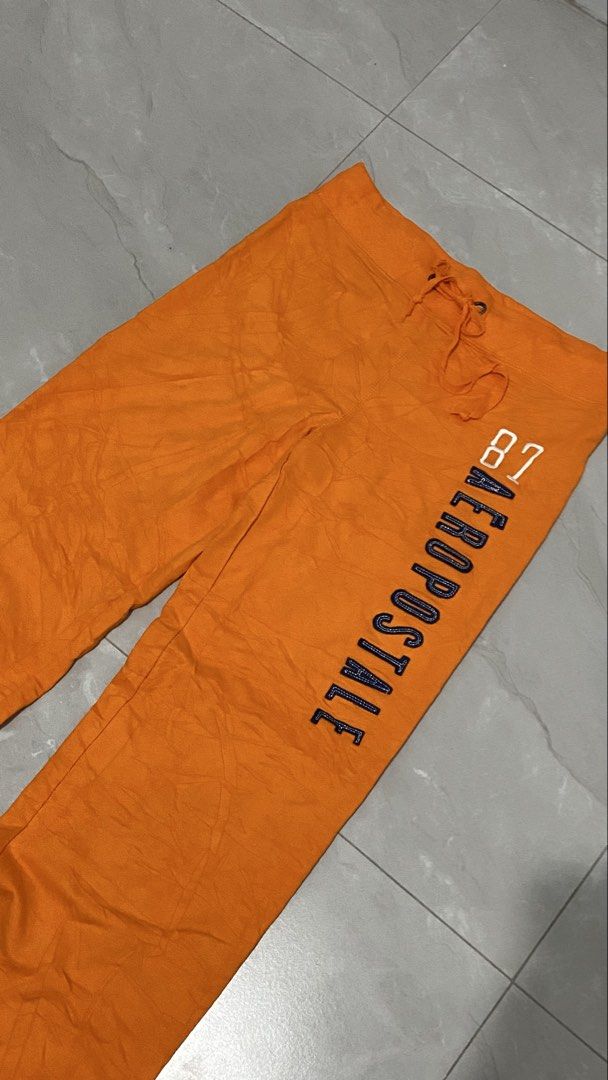 Aeropostale flared pants (Category: Other Bottoms) located in Angeles City. Submitted by mystic_tinkerthrift (Listing ID 1469545963, Image 2). Description: Y2k vintage aeropostale flared pants.