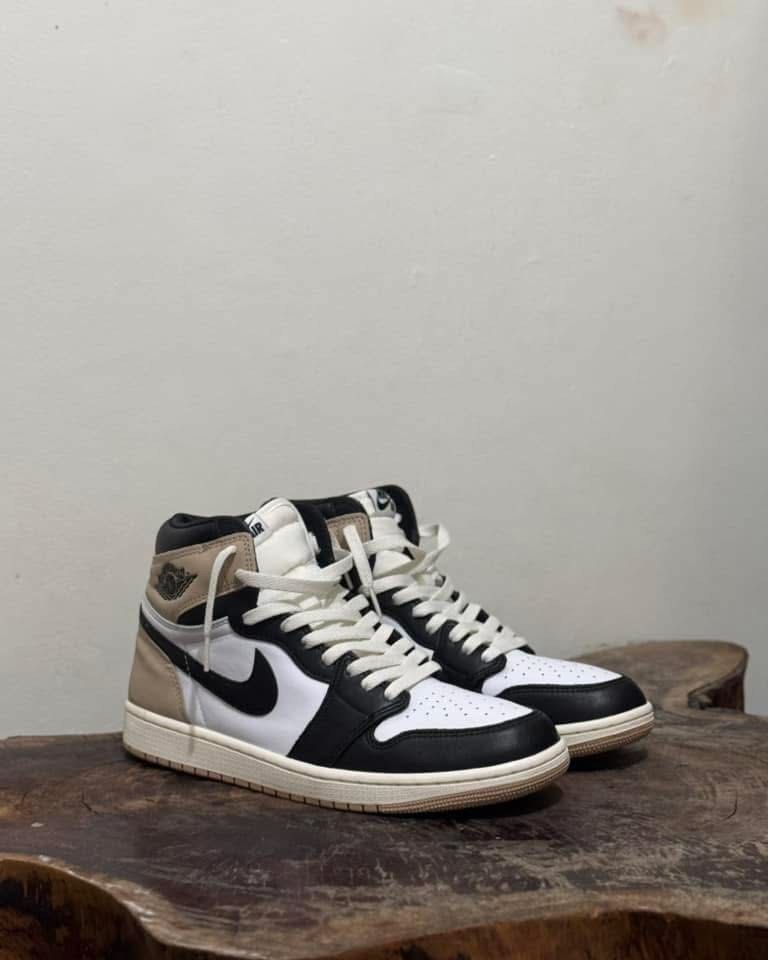 Air Jordan 1 High Latte (Category: Sneakers) located in Bayombong. Submitted by franzugimoto (Listing ID 1469532770, Image 1). Description: - Air Jordan 1 High Latte - Brand New ( Display Lang ) - Authentic with Box - 5K Shipped * Nego pa very slight *.