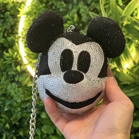 Aldo Mickey Mouse Chain Bag (Category: Cross-body Bags) located in Leyte. Submitted by declutterthis__ (Listing ID 1469506541, Image 1). Description: Aldo x Disney Never used. Received as gift. Very cute in actual. Can be used as keychain or crossbody. With own dust bag and tags..