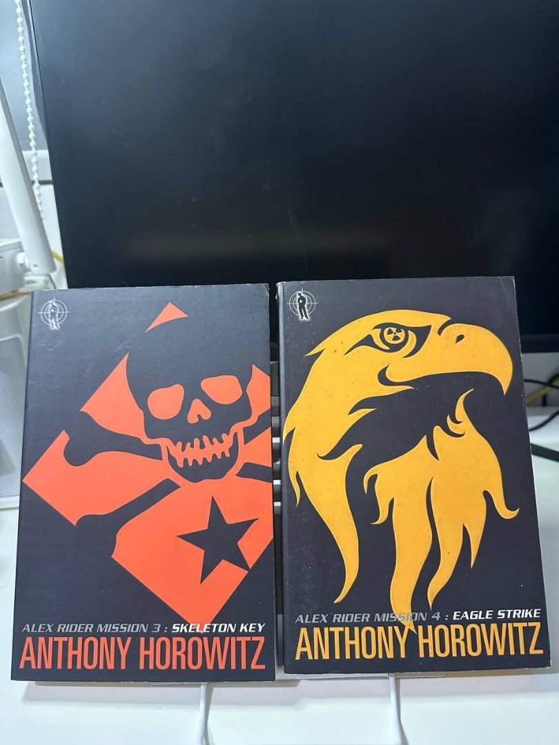 Alex Rider Book Series by Anthony Horowitz (Category: Storybooks) located in Imus. Submitted by t0t3fairi3 (Listing ID 1469473994, Image 3). Description: Complete Alex Rider 10-book collection by Anthony Horowitz, featuring classic black paperback covers. Perfect binge-read set for YA fans, clearing out bookshelf so grab the bundle now!.