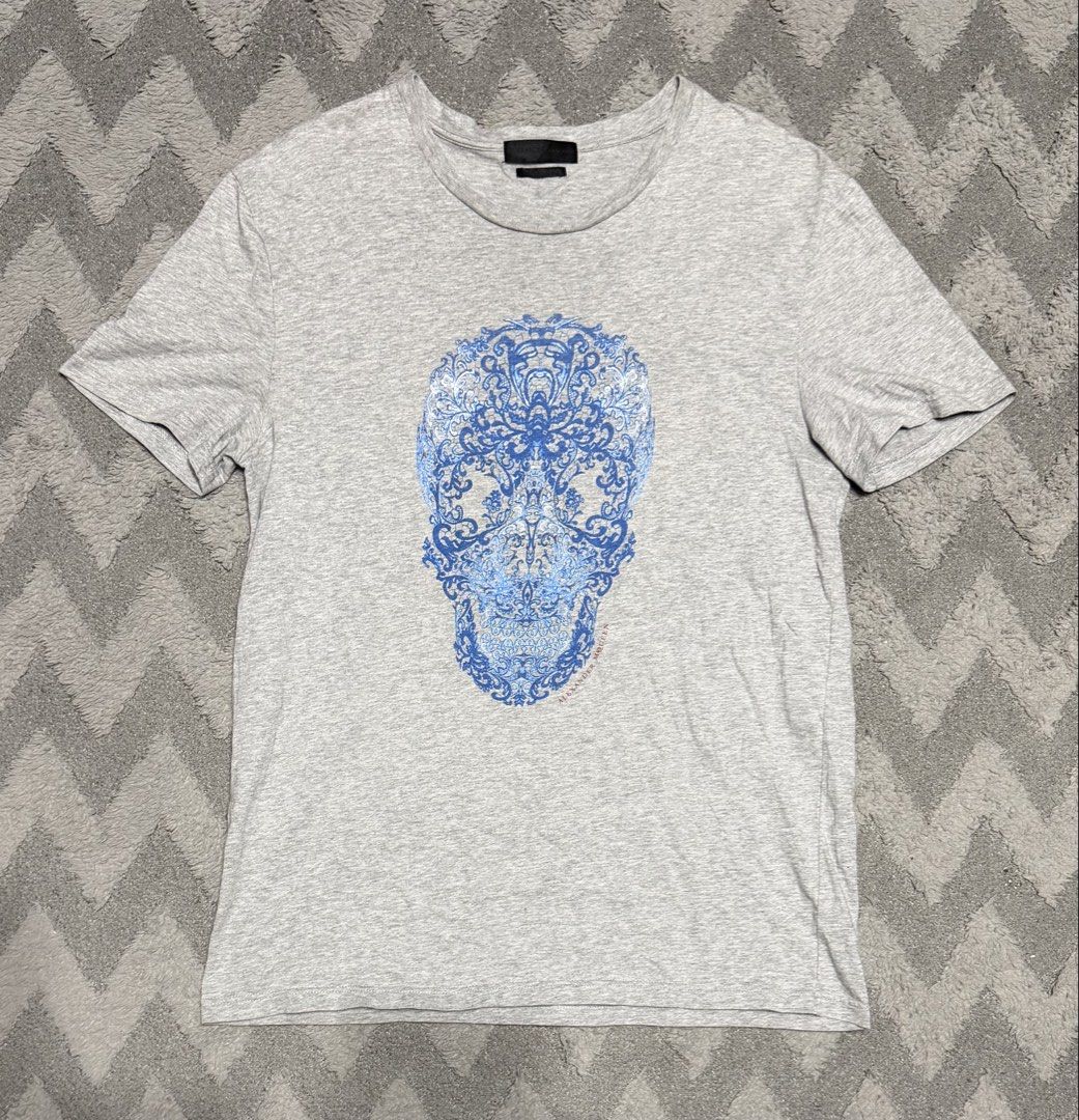 Alexander McQueen - Skull Bone Graphic Tee (Category: Tshirts & Polo Shirts ) located in Cavite. Submitted by commoncourtesy (Listing ID 1469422487, Image 1). Description: Size Large.