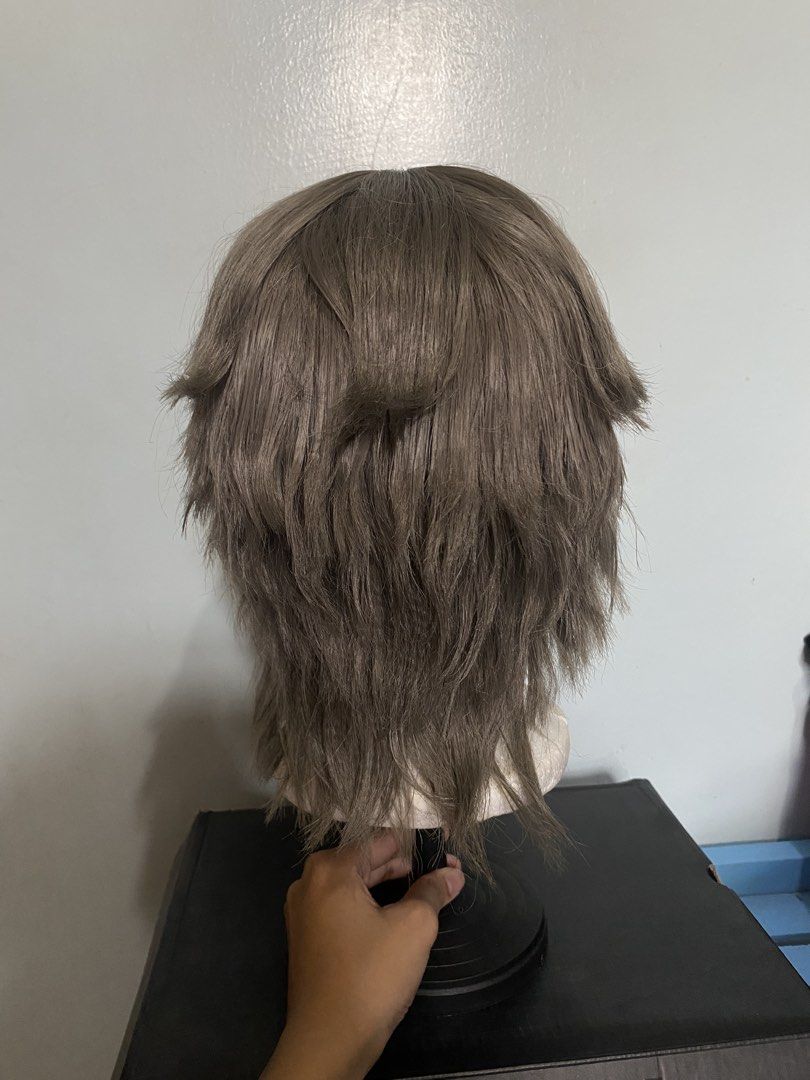 Alien Stage Emo Till Gray Cosplay Wig (Category: Hair) located in Jaen. Submitted by miaomao_ (Listing ID 1469495392, Image 3). Description: Styled.