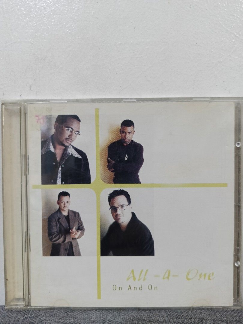 All-4-One - On and On (Category: CDs & DVDs) located in Cavite. Submitted by bodega_ni_kiks11 (Listing ID 1469457992, Image 1). Description: .