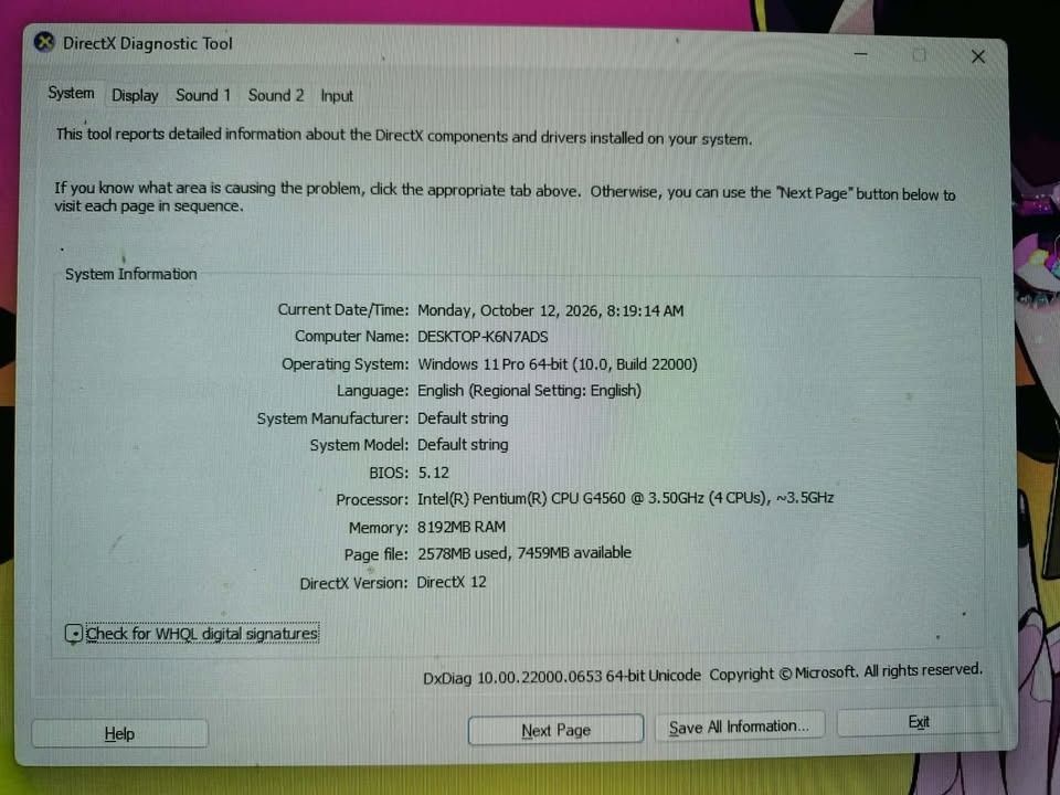 All in one Pc Sell or swap Rush (Category: Desktops) located in Caloocan City. Submitted by wisehorse.a091c4 (Listing ID 1469450102, Image 3). Description: All in one PC Sell or swap sa PS4/switch/laptop Intel G4560 7th Generation Processor 8GB Memory 128GB SSD for faster bootup Windows 11 Pro 24 inches Frameless Display Built in wifi 6k only Cavite Area.