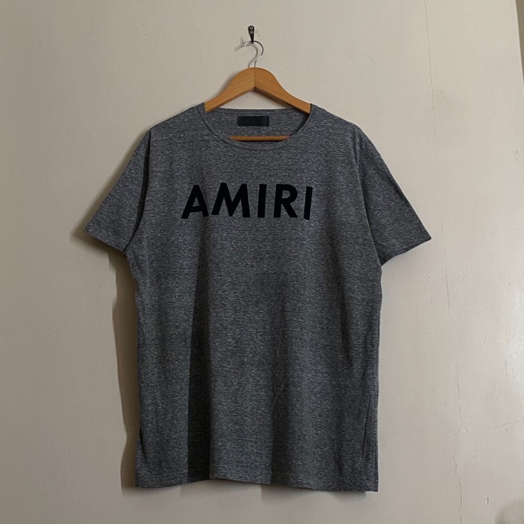 Amiri Carpet Logo Gray Tee (Category: Tshirts & Polo Shirts ) located in Rizal. Submitted by van.b (Listing ID 1469528330, Image 2). Description: Amiri Carpet Logo Gray Tee 29” x 23” (L-XL) ₱299 + shipping fee Carpet-type logo design Issue(s): Very minimal stains (unnoticeable) Color Rate: 9.5 We are not affiliated or associated with any of the brands featured. All trademarks and copyrights belong to their respective owners. .
