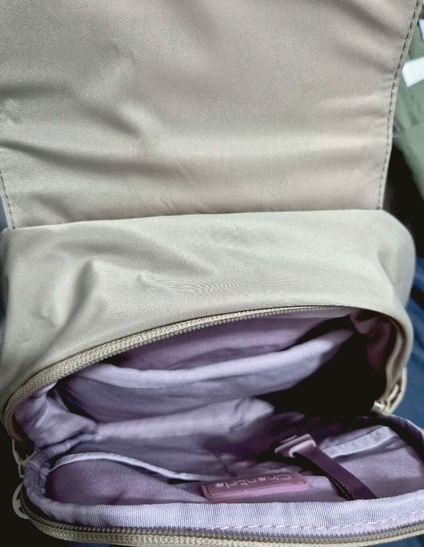Anti Theft Backpack (Category: Backpacks) located in General Trias. Submitted by relove_closet8 (Listing ID 1469514016, Image 3). Description: • Unused Chantria Backpack • Material: Nylon • Size (L × W × H): 9" x 3.9" × 11.8" • Buyer handles shipping fee and book J&T or Lalamove only. • Payment first via bank transfer or e-wallet • No cancellation/return/refund of orders. 📍Lancaster, General Trias (Weekdays) 📍Las Piñas (Saturday & Sunday).