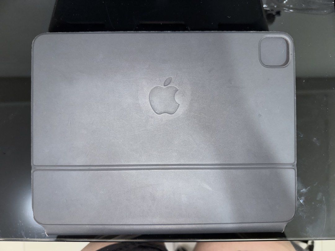Apple iPad Magic Keyboard (Authentic) (Category: Computer Keyboard) located in Manila. Submitted by goodfindsmnl_ (Listing ID 1469507910, Image 3). Description: - Original Apple accessory (serial number verification available) - Complete with original box and manual - Lightly used and well-maintained - Minimal signs of use - Slight sticker mark on the Apple logo (barely noticeable) - Compatible iPad models: see last photo for reference - Send you