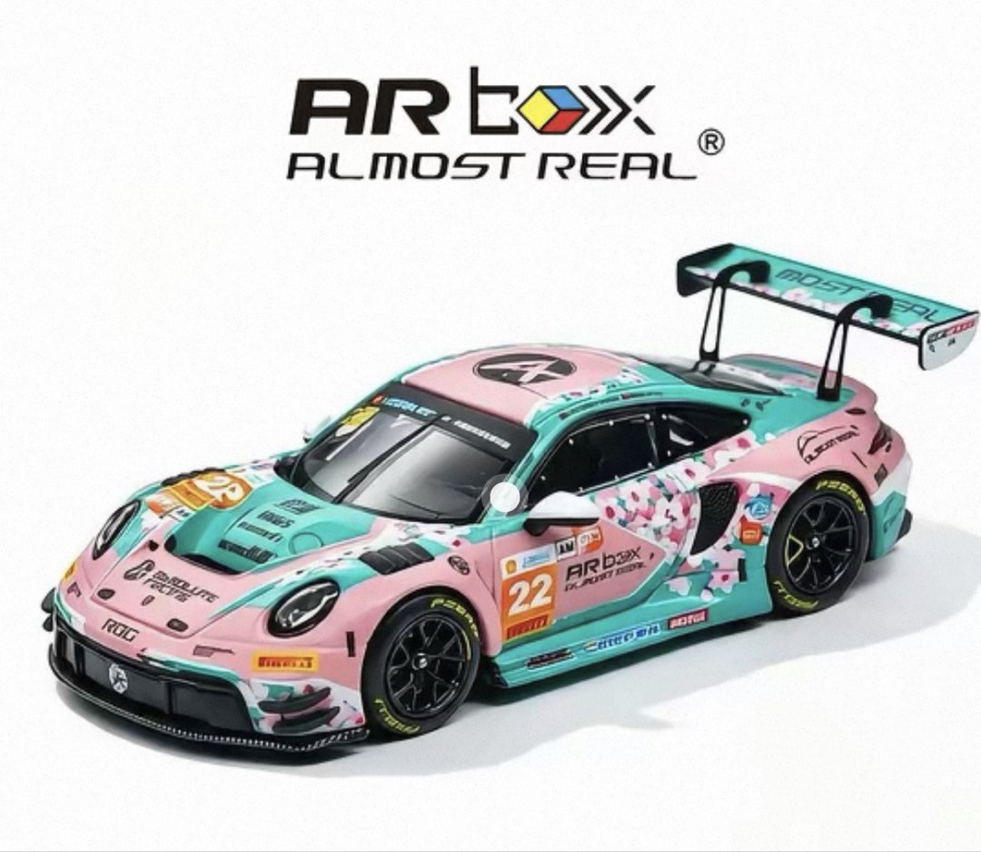 AR Box Porsche 911 GT3 R Almost Real Absolute Racing one night in ...