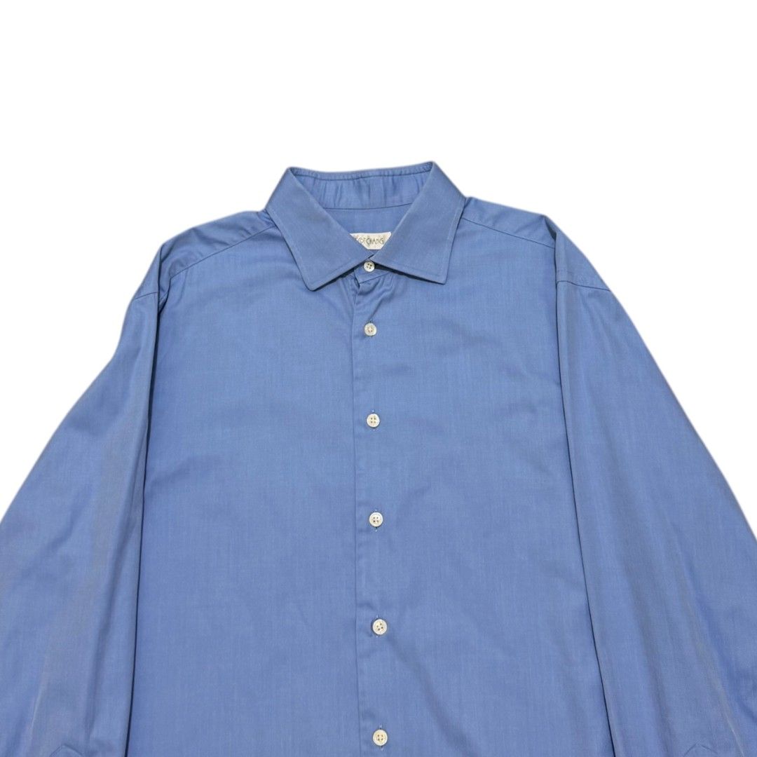 ASCOT CHANG× THOMAS MASON BUTTON UP LONGSLEEVES SHIRT (Category: Formal Shirts) located in Dinalupihan. Submitted by aizzeestuffs (Listing ID 1469509015, Image 2). Description: Length:29.5" Width:22.5" Shoulder:19" Sleeves:24.5" Color may vary due to lighting. Pm for more Details. Old Money Luxury Designer..
