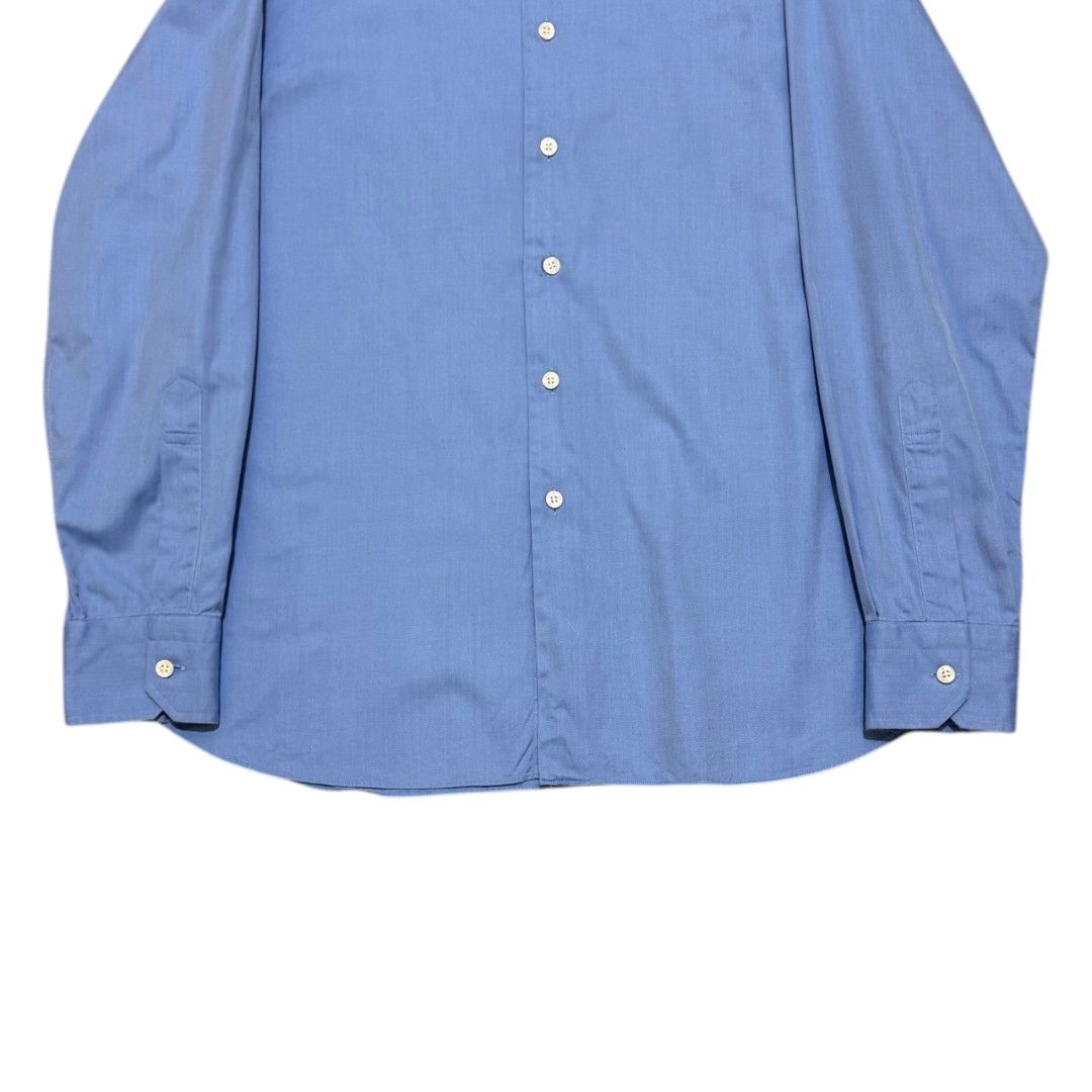 ASCOT CHANG× THOMAS MASON BUTTON UP LONGSLEEVES SHIRT (Category: Formal Shirts) located in Dinalupihan. Submitted by aizzeestuffs (Listing ID 1469509015, Image 3). Description: Length:29.5" Width:22.5" Shoulder:19" Sleeves:24.5" Color may vary due to lighting. Pm for more Details. Old Money Luxury Designer..