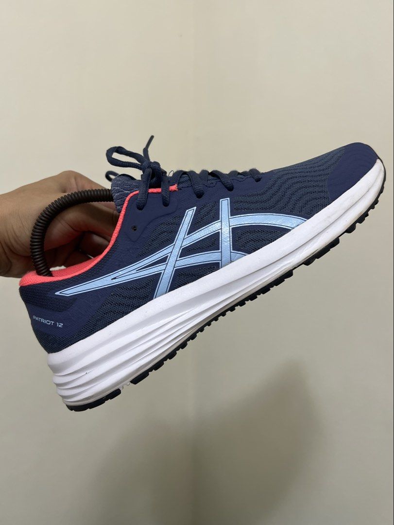 ASICS Patriot 12 'Thunder Blue Soft Sky' (Category: Sneakers) located in Quezon City. Submitted by store_4_all_season (Listing ID 1469558793, Image 1). Description: Size 25cm / 8us womens Used - excellent 📩📩📩.