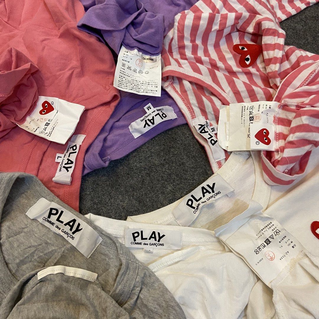 ASPACK CDG PLAY 6 PIECES (Category: Shirts) located in Mabalacat. Submitted by alternativegoodsco (Listing ID 1469543701, Image 3). Description: 5500 or DROP OFFER GOOD CONDITION NO MAJOR FLAW CAN NEGOTIATE NEED WASH ONLY!.