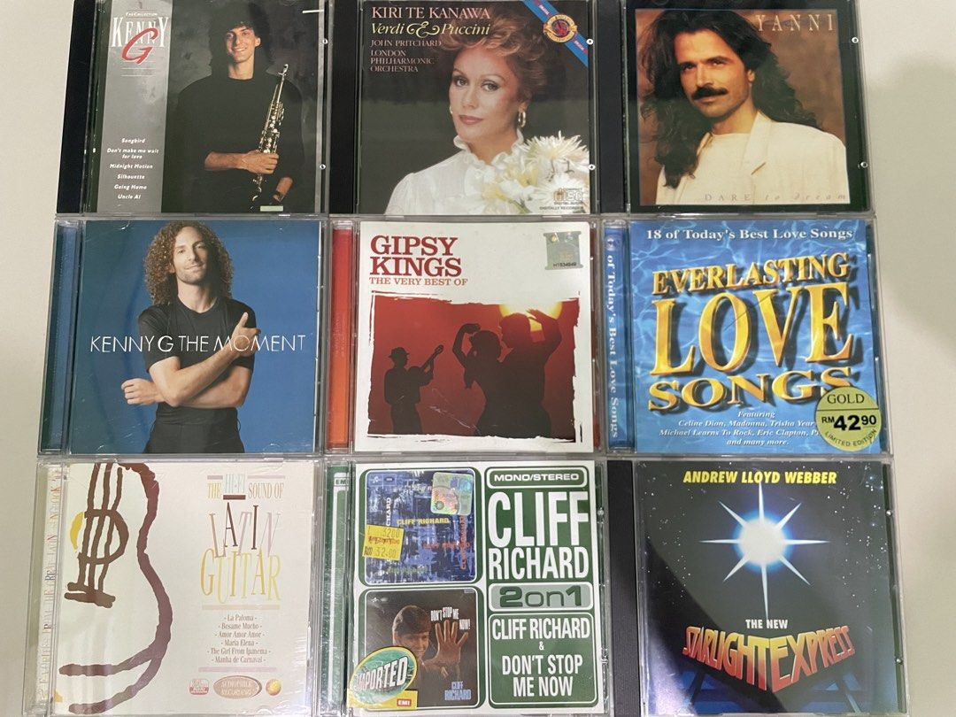 Assorted Cd (Category: CDs & DVDs) located in Batu Berendam. Submitted by thongcheekeong (Listing ID 1469510584, Image 2). Description: Selling rm10 per album .