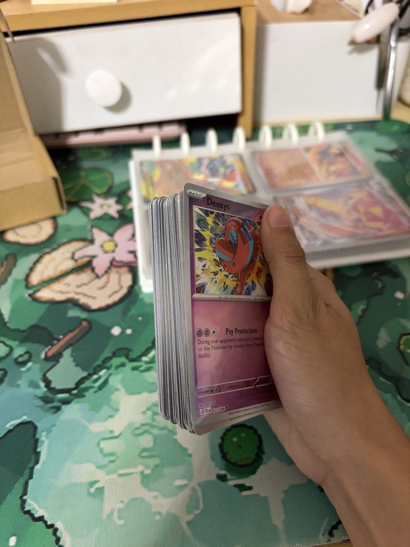 Assorted characters (Category: Raw Singles) located in Manila. Submitted by pinkdolphinuuu (Listing ID 1469524534, Image 2). Description: Selling these extra cards, random. No holos or rares. But good to add to your binder. In Japanese and English. .