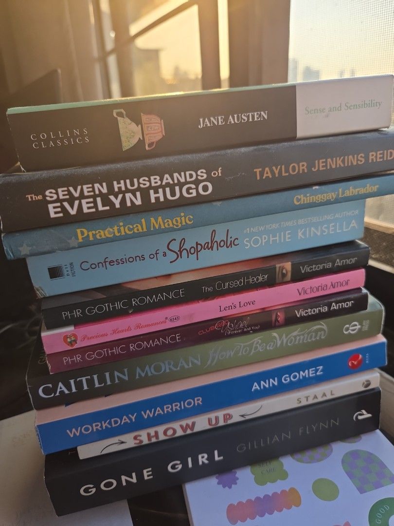 Assorted Fiction and Classic Novels Collection (Category: Storybooks) located in Makati City. Submitted by marjorieperion (Listing ID 1469463756, Image 1). Description: im moving out! .
