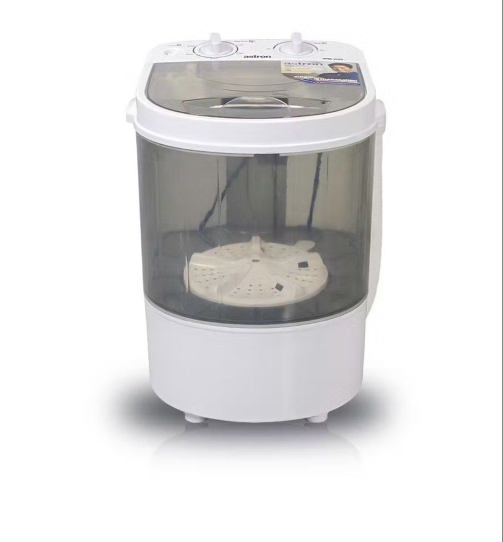 Astron Mini Washing Machine 2kg (Category: Washing Machines and Dryers) located in Mandaluyong City. Submitted by skinrulings (Listing ID 1469441303, Image 1). Description: Astron Mini Washing Machine 2kg Used once. With box..