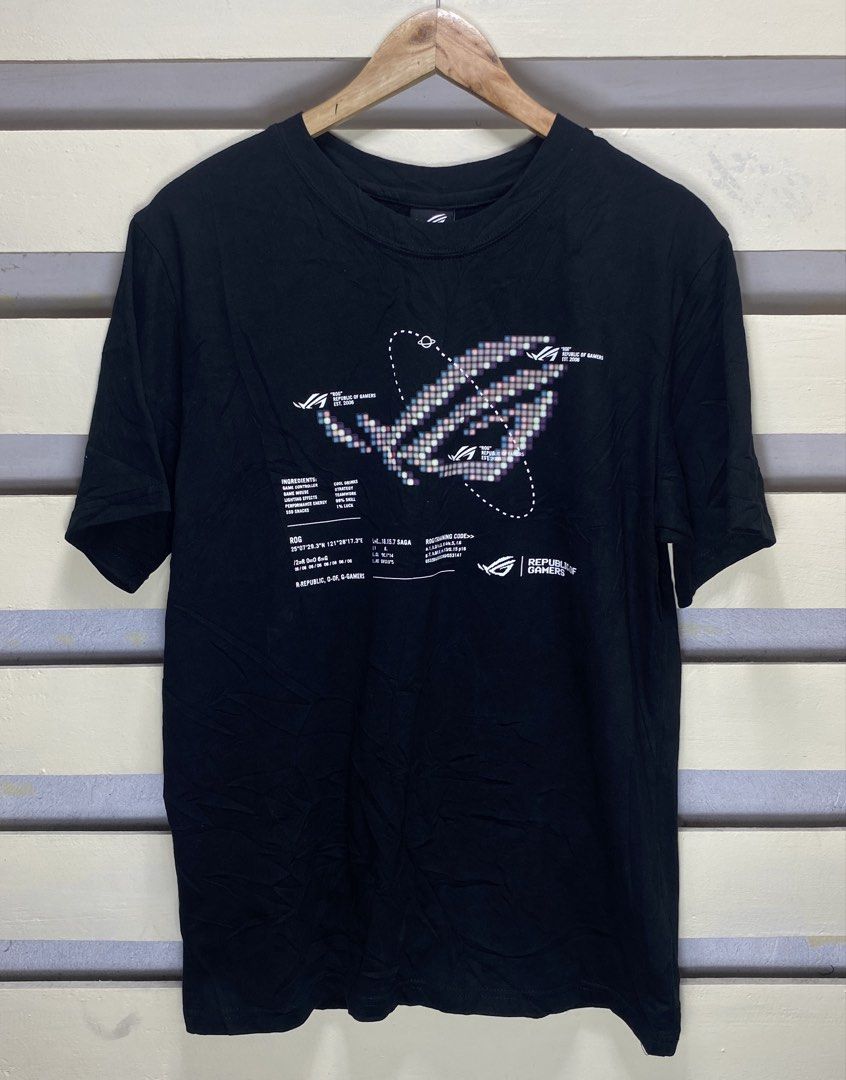 ASUD ROG pixelverse tshirt (Category: Tshirts & Polo Shirts ) located in Surigao. Submitted by ricsons (Listing ID 1469500406, Image 1). Description: 20.5x28 dimension 9.9/10 color rate No issue Like new pa.