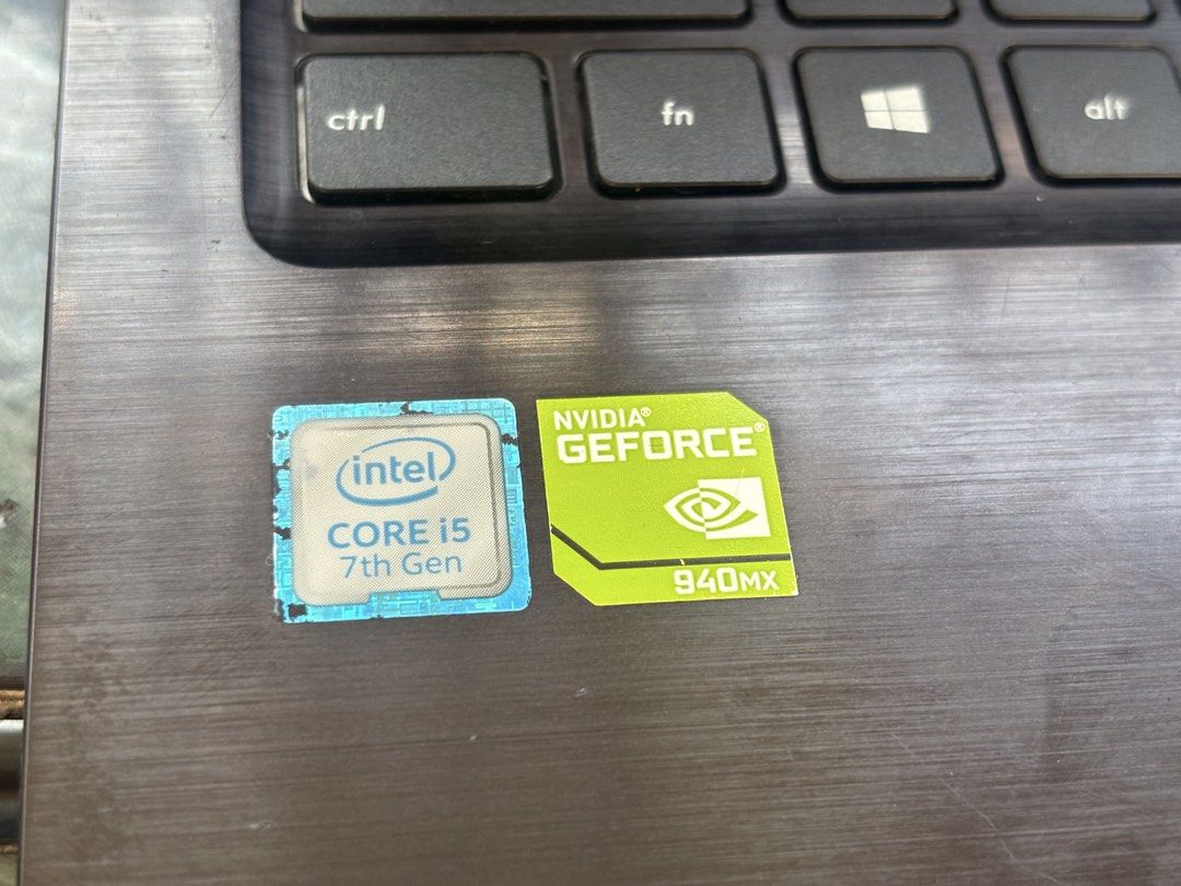ASUS Laptop i5-7200U NVIDIA 940MX (Category: Laptops & Notebooks) located in Manila. Submitted by senpaiskep07388 (Listing ID 1469519353, Image 1). Description: Asus X556U • Intel Core i5-7200U • Intel HD Graphics 620 • Nvidia Geforce 940MX (2GB Gaming GPU) • 4gb ddr4 (4 ram slots) • 1 Terabite HDD storage Solid for moderate gaming and multitasking. Excellent price to performance ratio. Every function works except: Charging port not working, work