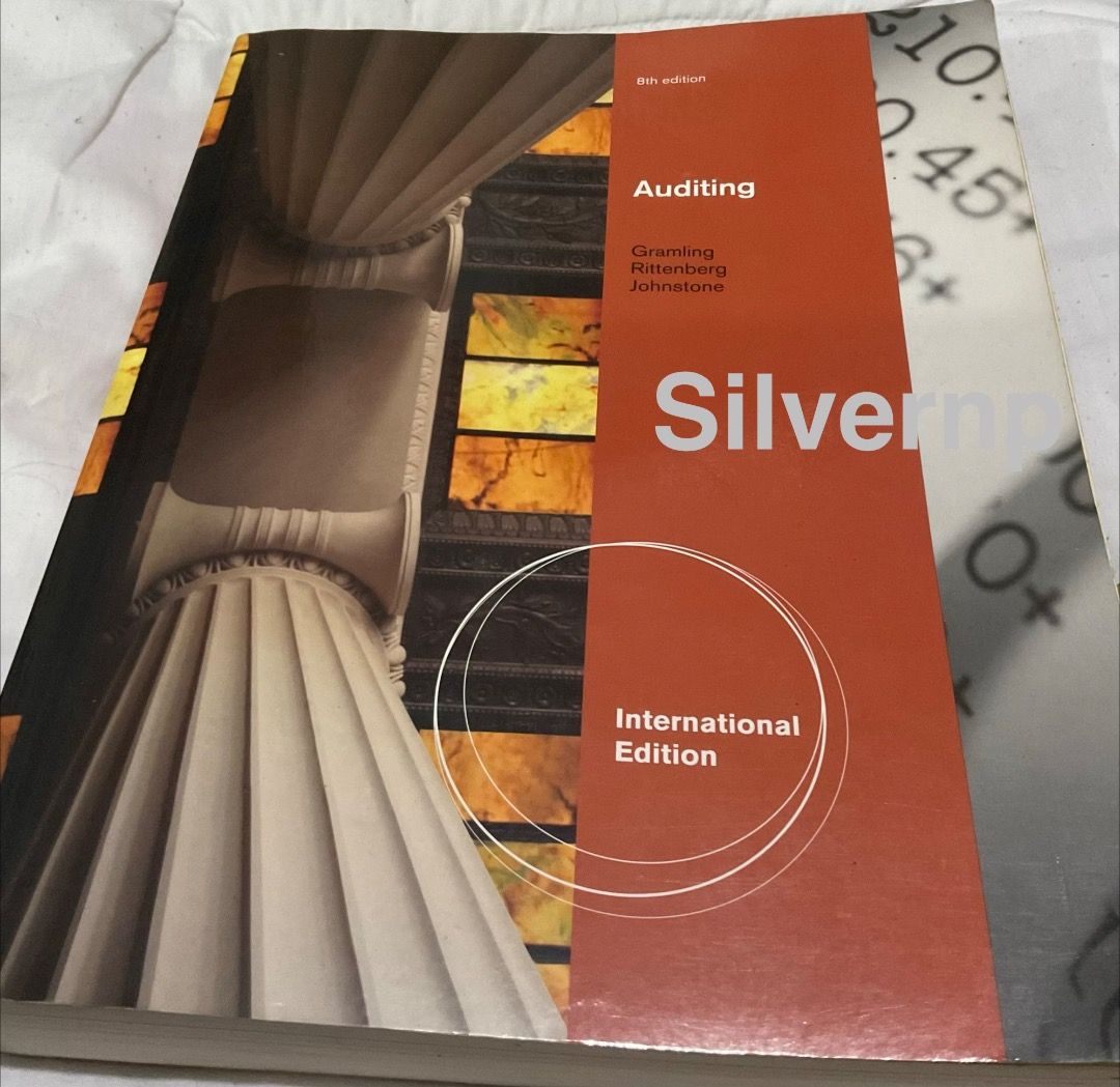 Auditing International Edition 8th Edition Gramling Rittenberg Johnstone (Category: Textbooks) located in Antipolo. Submitted by silvernp (Listing ID 1469557924, Image 1). Description: - Title: Auditing (8th International Edition) - Authors: Gramling, Rittenberg, and Johnstone - Publisher: South-Western Cengage Learning - ISBN-13: 978-0-538-47766-0 - Format: Softcover - Condition: Clean pages inside - Ideal for: Accounting and finance students.