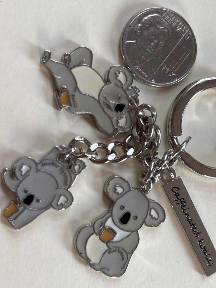 Australia souvenir Caffeinated Koalas keychain (Category: Other Merchandise) located in Calamba. Submitted by cur8d (Listing ID 1469462495, Image 2). Description: .
