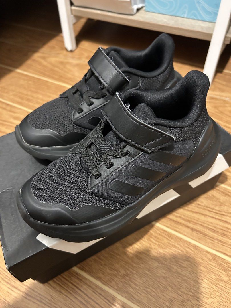 Authentic Adidas Kid’s Running Shoes (Category: Babies & Kids Fashion) located in Taytay. Submitted by june.08 (Listing ID 1469535387, Image 2). Description: Authentic Adidas running shoes for kids Size: 11.5 UK Color: black Condition: VERY GOOD! Sole is still good as new Only the Adidas logo is almost erased on the insole which is very common RFS: my son has outgrown it *Bought from Adidas flagship store last April 22, 2026 only.