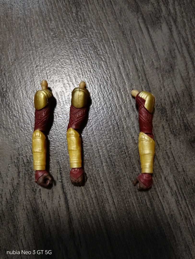 Authentic (BAF) right and left arm Okoye (Category: Action & Battle Toys) located in Mabalacat. Submitted by babyjamil1919 (Listing ID 1469492864, Image 1). Description: 250 each.