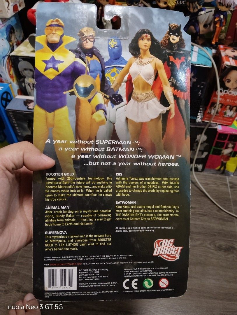 Authentic DC Direct 52 Series 1 Animal Man (Category: Action & Battle Toys) located in Mabalacat. Submitted by babyjamil1919 (Listing ID 1469560067, Image 2). Description: Authentic sealed.