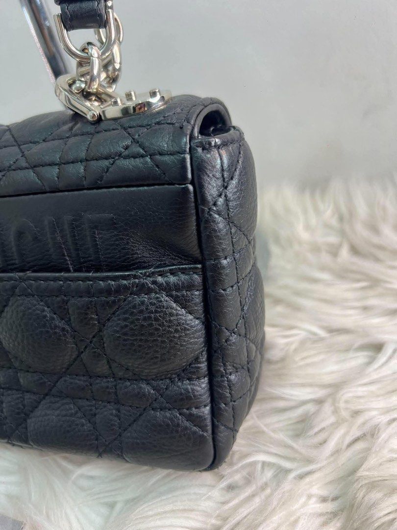Authentic Dior Caro pm size (Category: Luxury Bags & Wallets) located in Quezon City. Submitted by jhaediah (Listing ID 1469414790, Image 2). Description: Dior Caro pm size With cards & dustbag Lalamove Ready.
