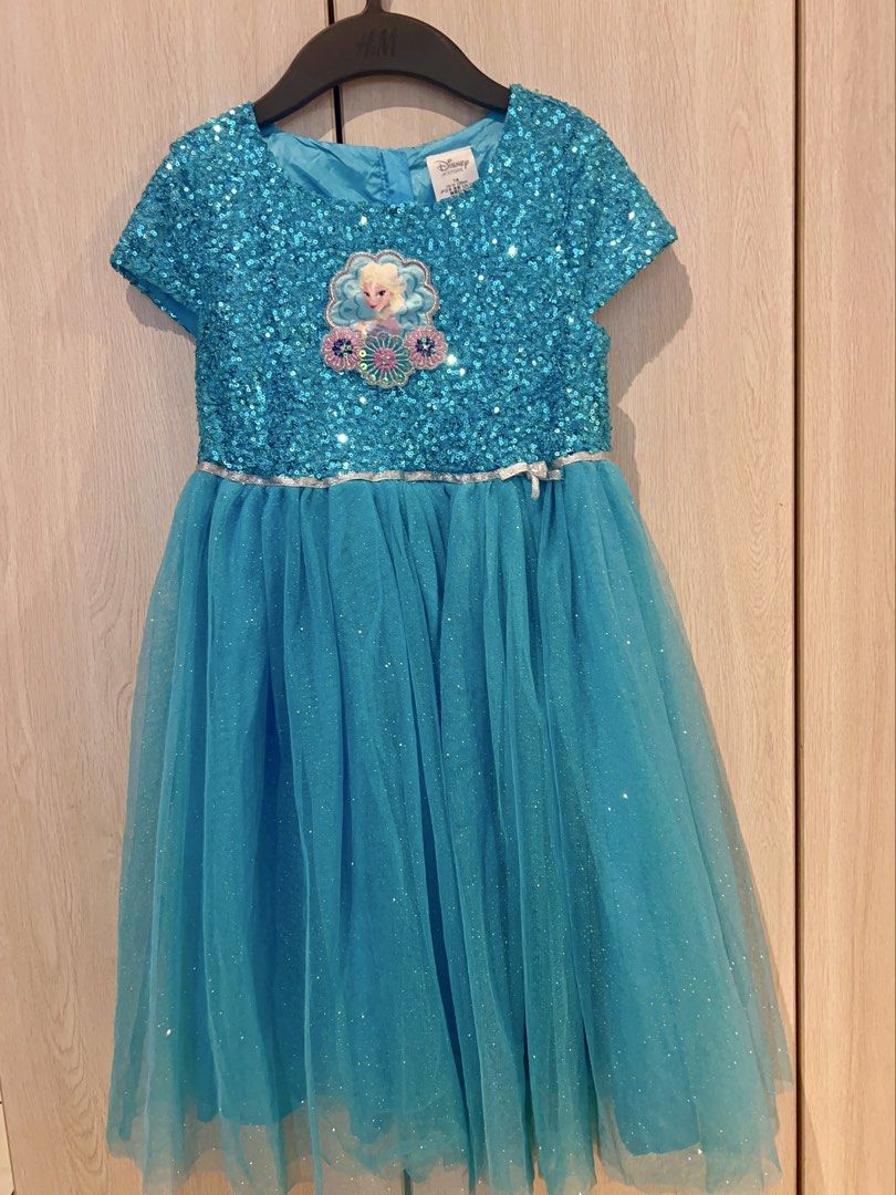 Disney Store Frozen Authentic Disney Store Elsa Frozen Dress Size 7/8, Babies & Kids ...
