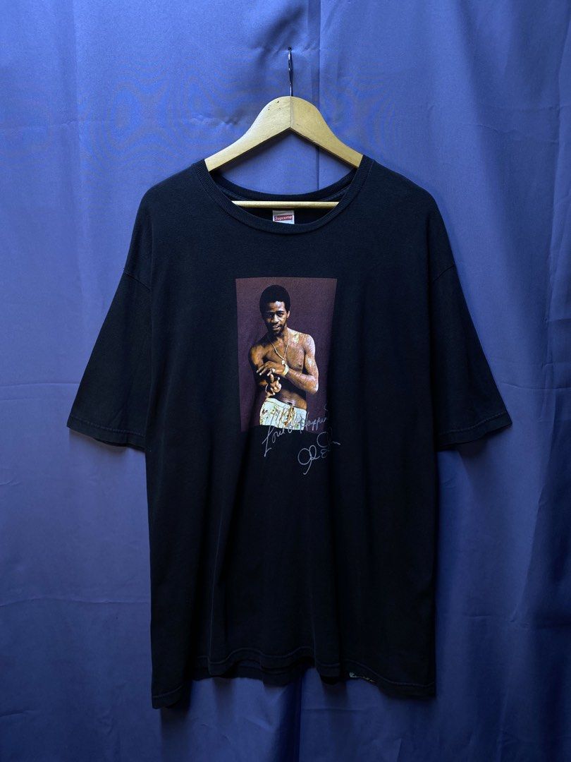 Authentic Supreme “AI GREEN” Tee (Category: Tshirts & Polo Shirts ) located in Makati City. Submitted by drip.poww (Listing ID 1469344911, Image 1). Description: - Authentic Supreme - Color: Black - Size: XL - Dimes: 26x32 - Authentic - Excellent condition - Need wash, fresh from bale - Material: 100% Cotton Please don’t expect too much—these are thrifted (ukay) items. 😊 !!STILL NEGOTIABLE!!.