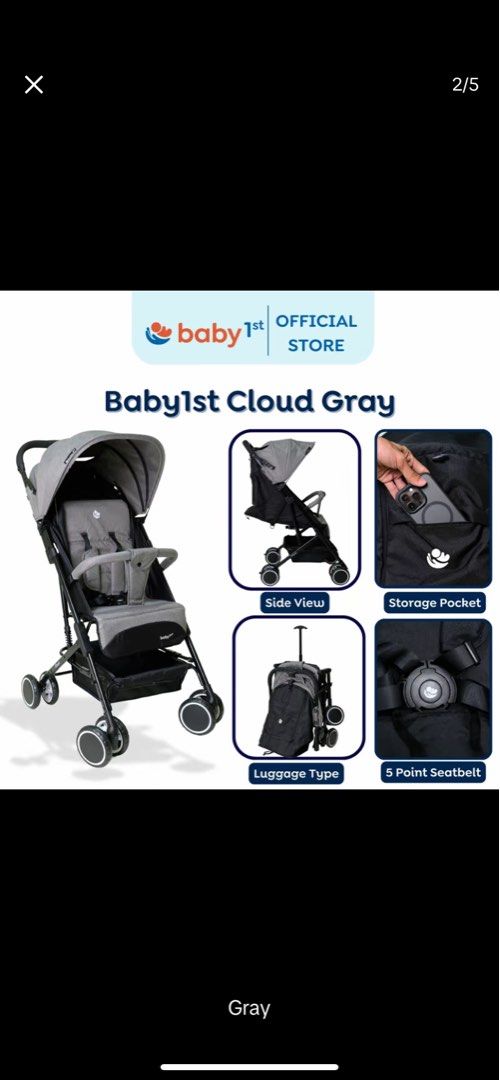 Baby 1st Stroller (Category: Other Kids Furniture) located in Dagupan City. Submitted by maryennie (Listing ID 1469444091, Image 3). Description: .