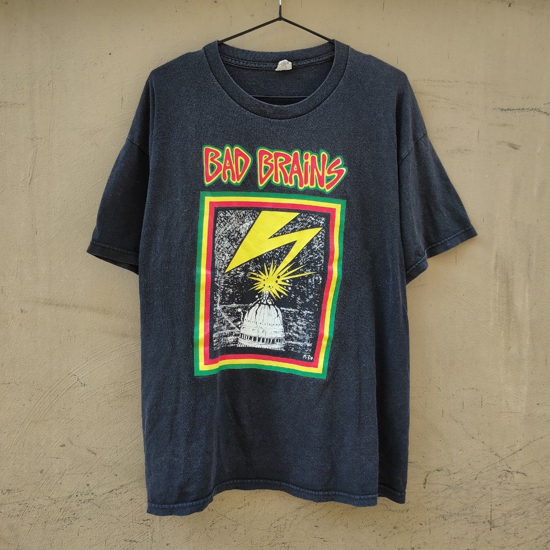 Bad Brains Band Tee (Category: Tshirts & Polo Shirts ) located in Quezon City. Submitted by stashbyharun (Listing ID 1469464664, Image 1). Description: band shirt hardcore metal punk official merchandise .