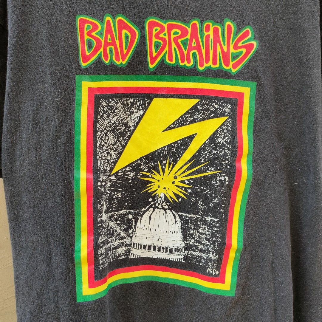 Bad Brains Band Tee (Category: Tshirts & Polo Shirts ) located in Quezon City. Submitted by stashbyharun (Listing ID 1469464664, Image 2). Description: band shirt hardcore metal punk official merchandise .