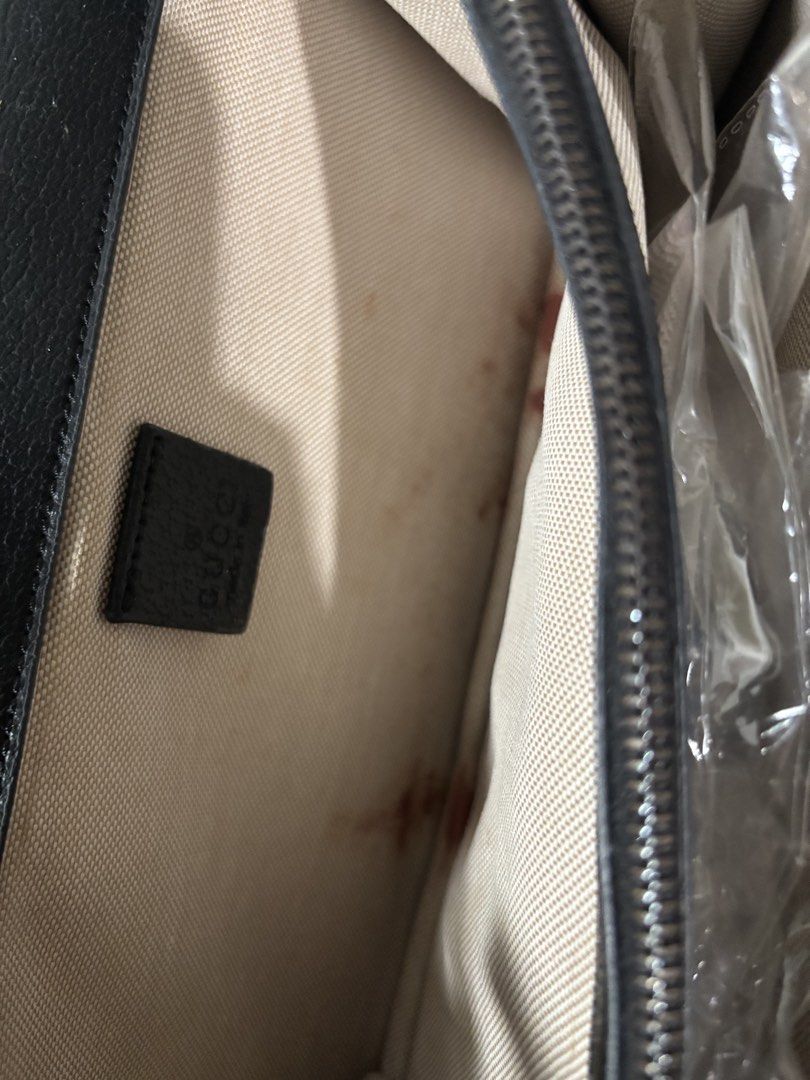 Bag bundle (Category: Shoulder Bags) located in Johor Bahru. Submitted by soulsol (Listing ID 1469409905, Image 3). Description: - Brand: Gucci - Model: Dionysus Shoulder Bag - Material: Black GG monogram denim canvas with black leather trim.