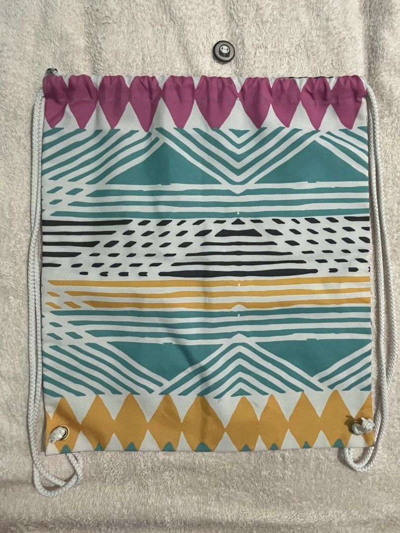 Bag For Sale | Assorted Drawstring Bags (Category: Tote Bags) located in San Jose del Monte. Submitted by preloved.to.newlove (Listing ID 1469464218, Image 3). Description: TAKE 3 - ₱50 OFF TAKE ALL - ₱700! SAVE ₱100! ☑️ Washed, waterproof, ready to pack ☑️ Can provide video upon request ☑️ Solo Code: PTNLW608 (Design) ☑️ Take All Code: PTNLW609 🛍️ OPTIONS 🛍️ 1. Multicolor Geometric design 2. Multicolor Sneaker design 3. Blue Bags & Makeup desi