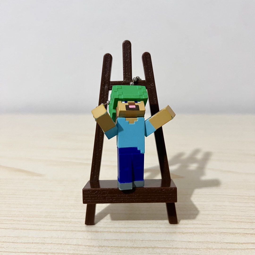 Bandai Minecraft Steve Mini Figure Charm height: 5cm - Php 150 NOTE: w/ paint chips (Category: Character Goods) located in Davao. Submitted by pandorastoybox (Listing ID 1469518019, Image 1). Description: Bandai Minecraft Steve Mini Figure Charm height: 5cm - Php 150 NOTE: w/ paint chips.