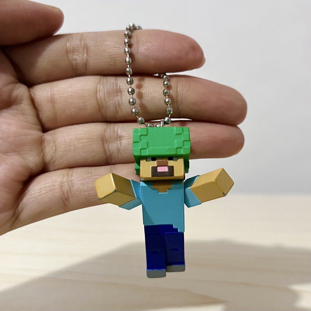 Bandai Minecraft Steve Mini Figure Charm height: 5cm - Php 150 NOTE: w/ paint chips (Category: Character Goods) located in Davao. Submitted by pandorastoybox (Listing ID 1469518019, Image 3). Description: Bandai Minecraft Steve Mini Figure Charm height: 5cm - Php 150 NOTE: w/ paint chips.