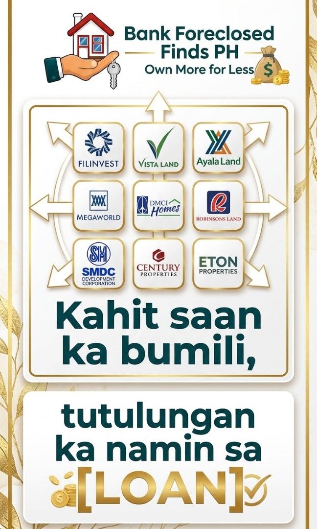 Bank Foreclosed Finds PH, available nationwide (Category: Apartments & Condos) located in Makati City. Submitted by gracearenas (Listing ID 1469551089, Image 3). Description: Helping find, finance & furnish your next home. Bank foreclosed listings nationwide. Bank financing/home loan referrals (any property) Document Assistance Home finds & deals..